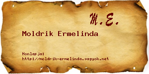 Moldrik Ermelinda névjegykártya